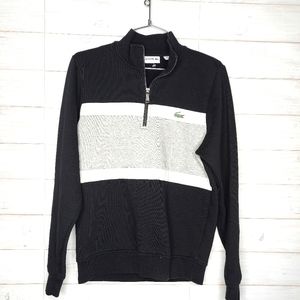 Lacoste Men's tri-colour Block half-zip